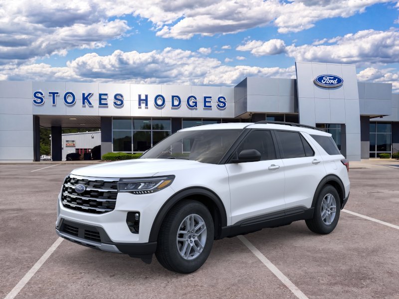 New 2026 Star White Metallic Tri-Coat Ford Active image 2