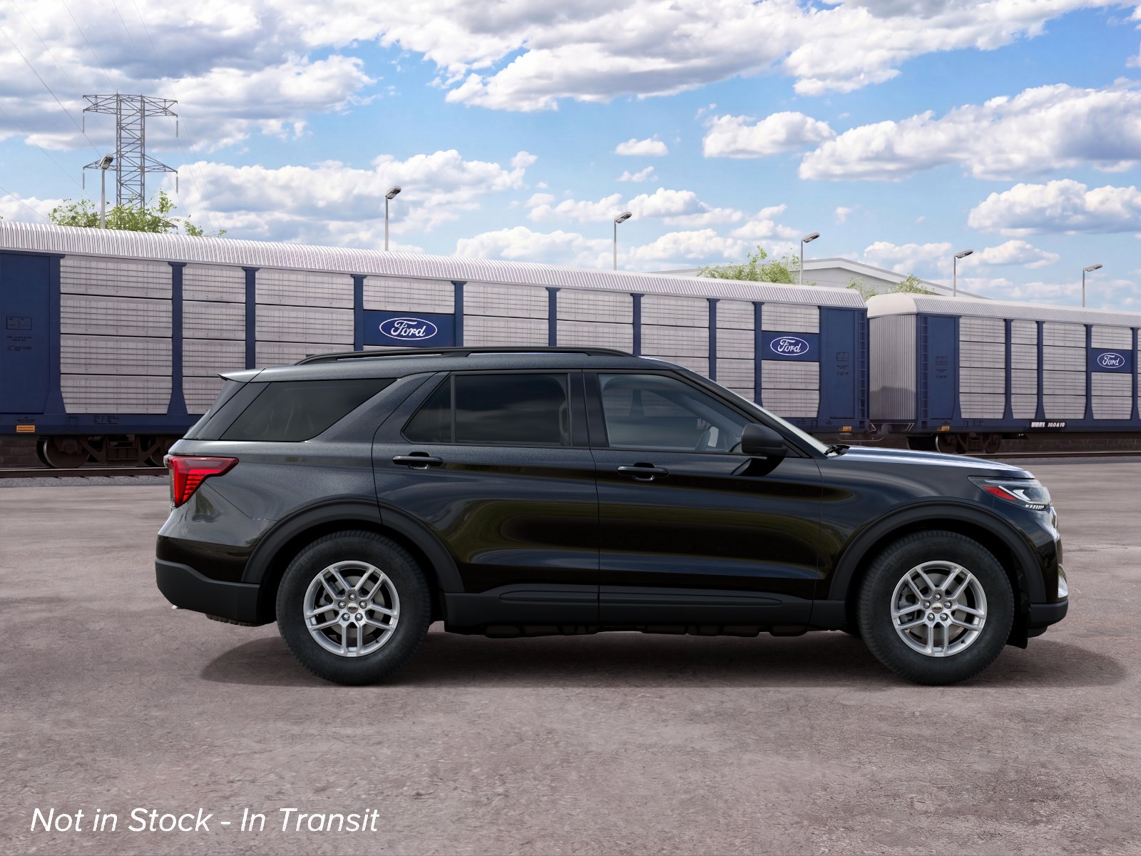New 2027 Agate Black Metallic Ford Active image 5