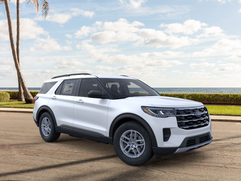 New 2026 Star White Metallic Tri-Coat Ford Active image 24