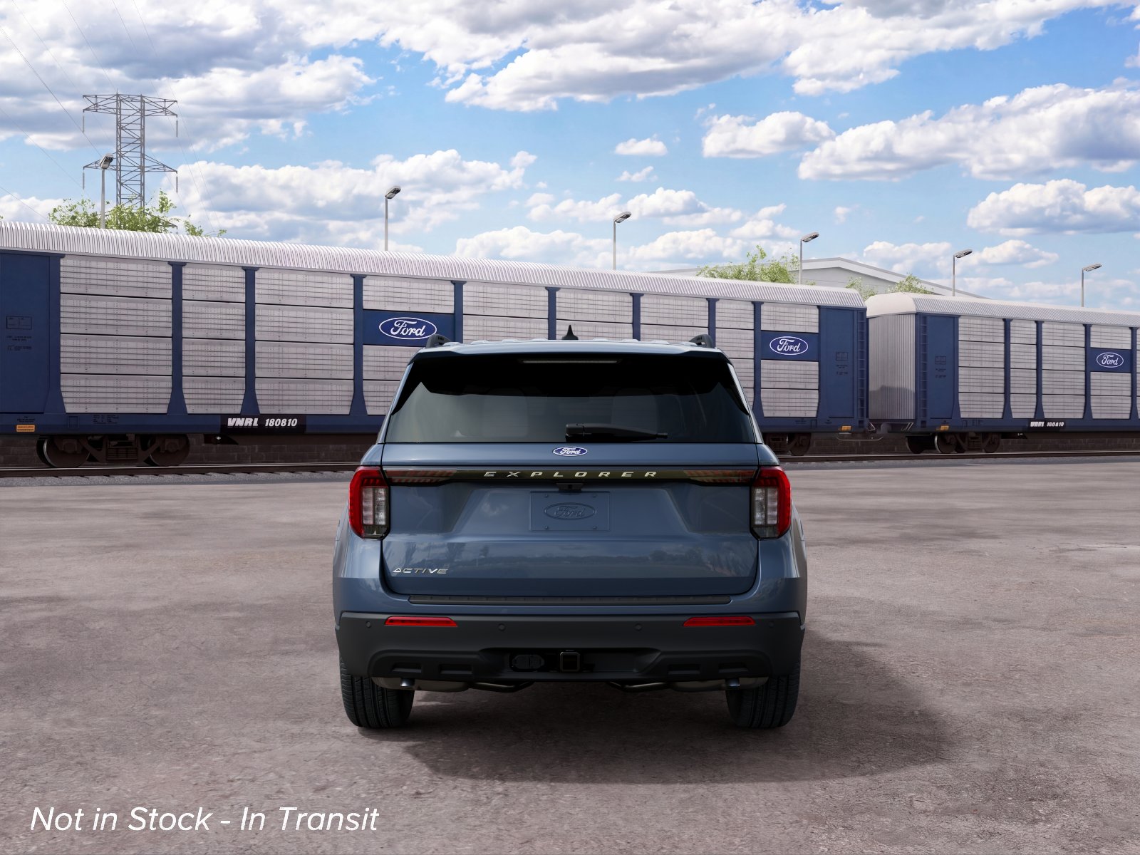 New 2027 Vapor Blue Metallic Ford Active image 7