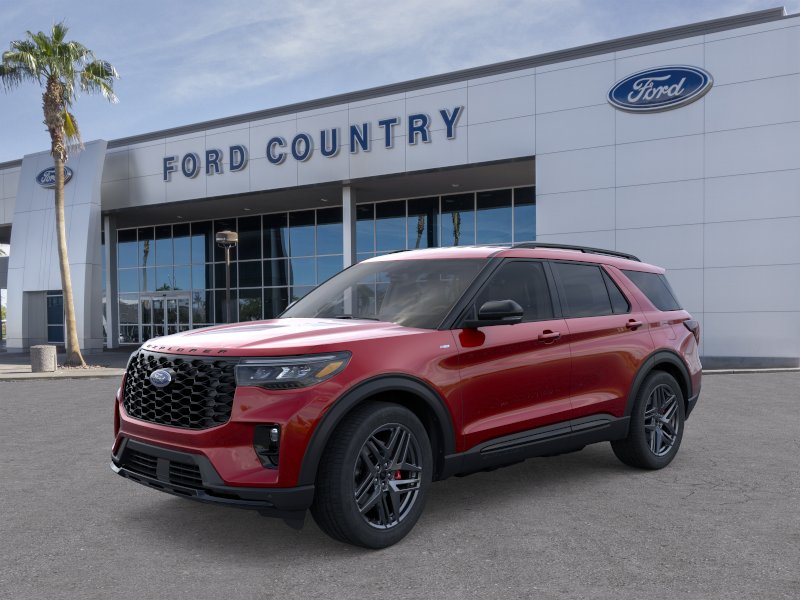 New Red Metallic 2026 Ford Explorer ST-Line for Sale in Henderson