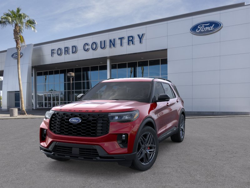 New Red Metallic 2026 Ford Explorer ST-Line for Sale in Henderson