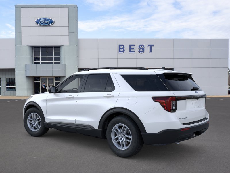 New 2026 Star White Metallic Tri-Coat Ford Active image 4