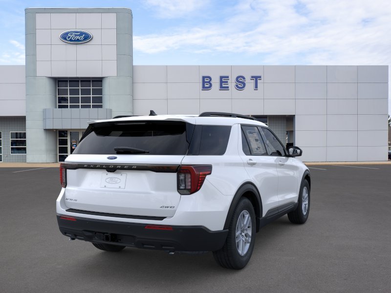 New 2026 Star White Metallic Tri-Coat Ford Active image 8