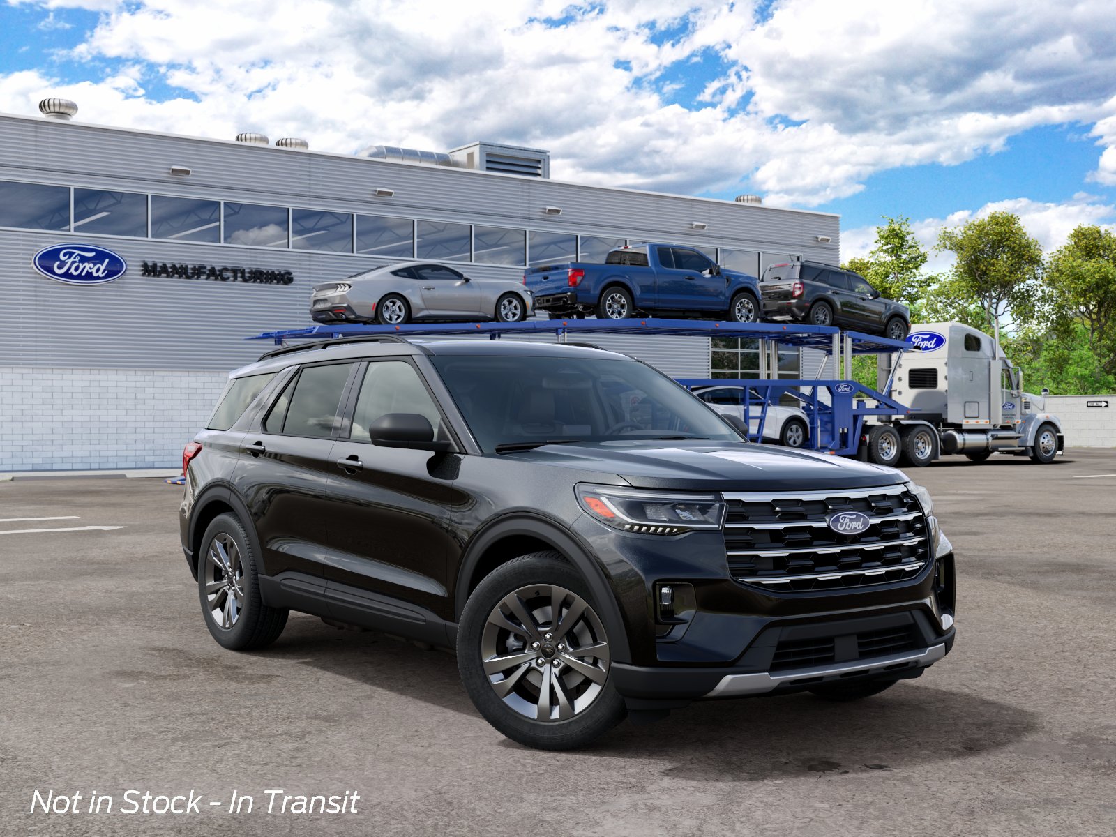 New 2027 Agate Black Metallic Ford Active image 24