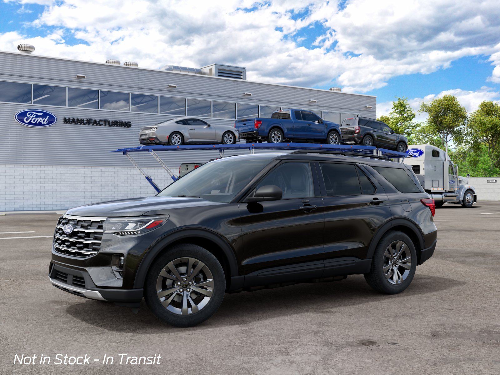 New 2027 Agate Black Metallic Ford Active image 26