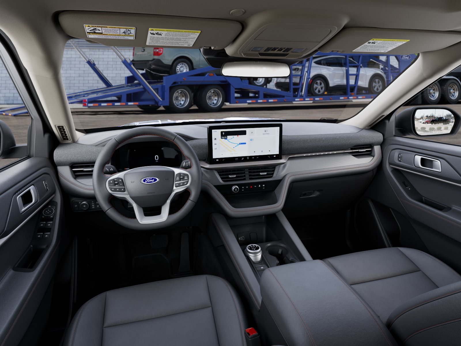 New 2027 Agate Black Metallic Ford Active image 32