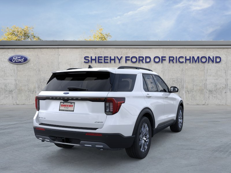New 2026 Star White Metallic Tri-Coat Ford Active image 8