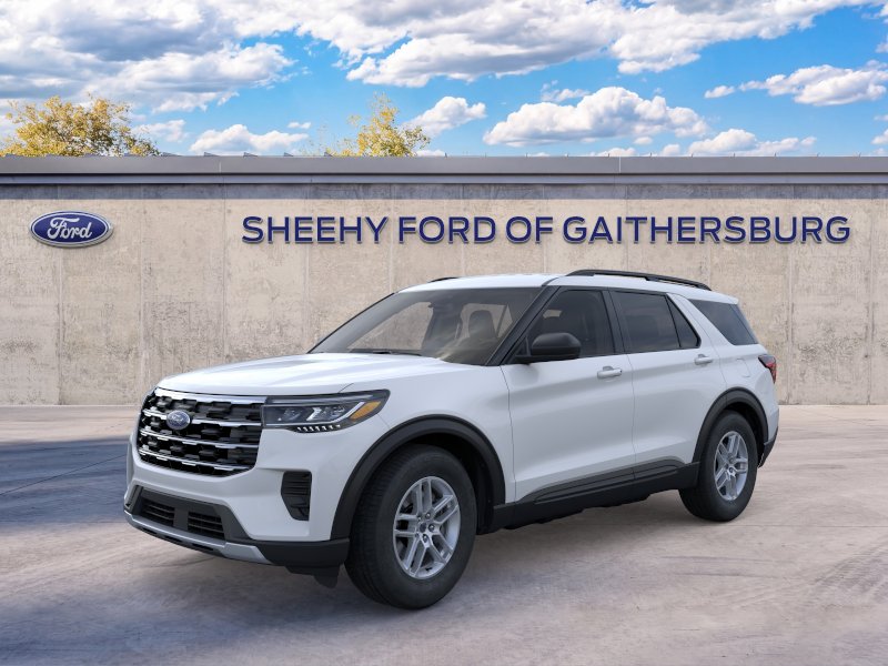 New 2026 Space White Metallic Ford Active image 2