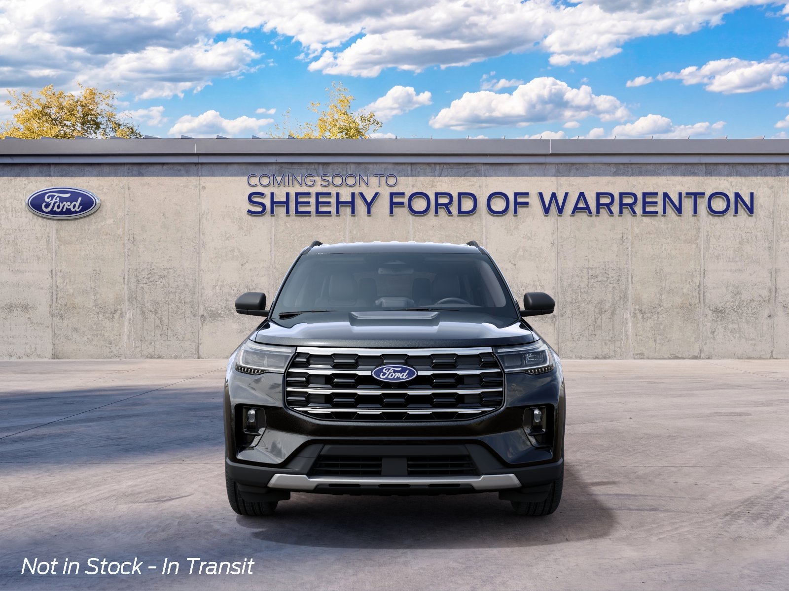 New 2027 Agate Black Metallic Ford Active image 2