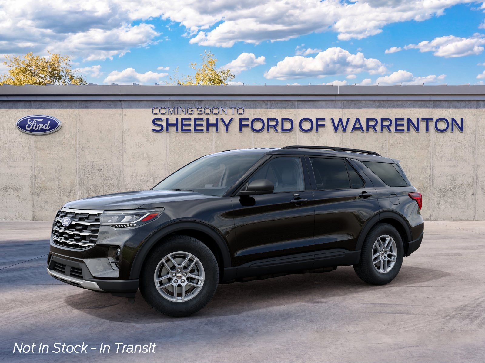 New 2027 Agate Black Metallic Ford Active image 3