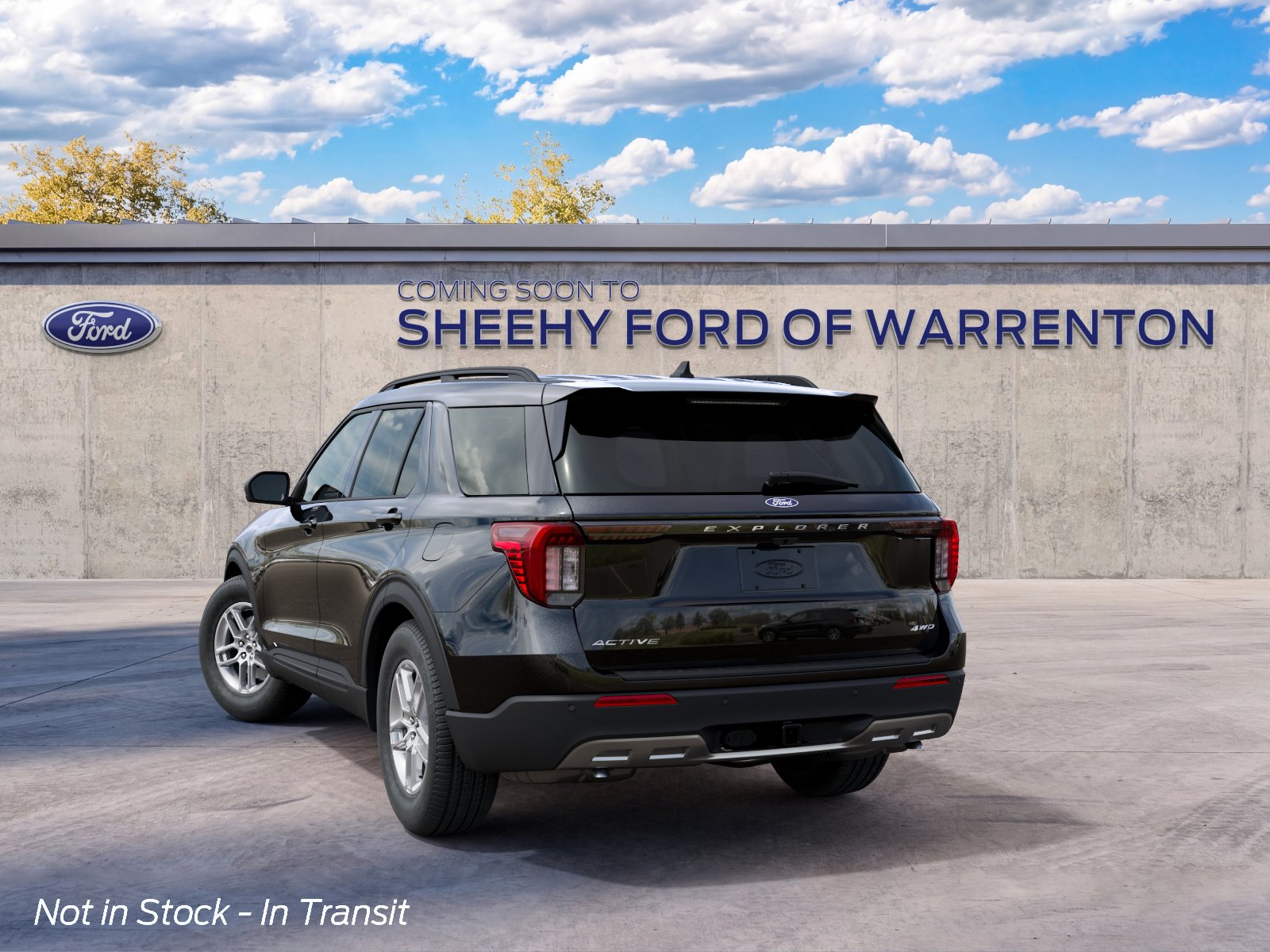 New 2027 Agate Black Metallic Ford Active image 5