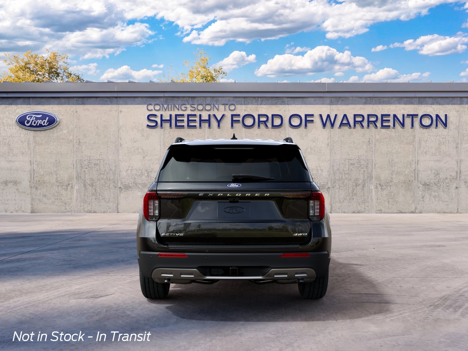 New 2027 Agate Black Metallic Ford Active image 6