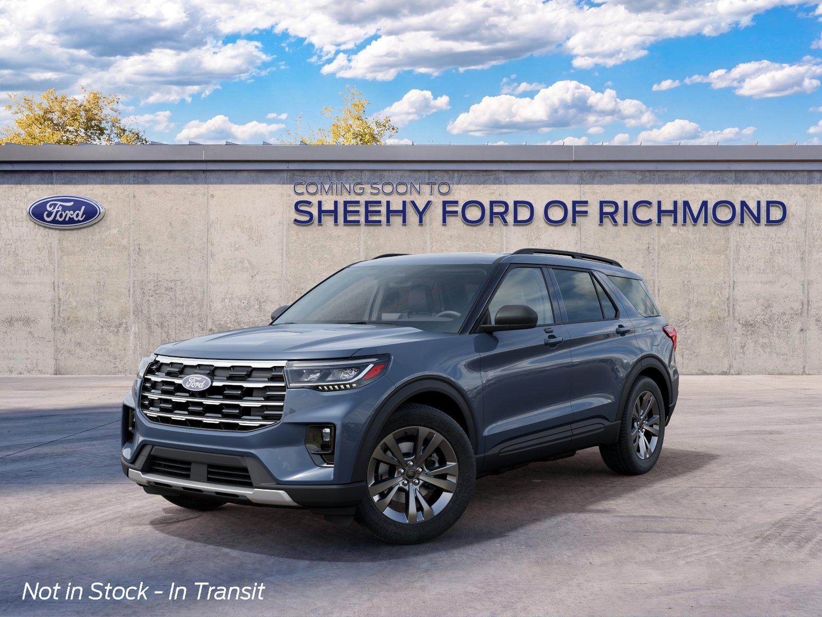 New 2027 Vapor Blue Metallic Ford Active image 3
