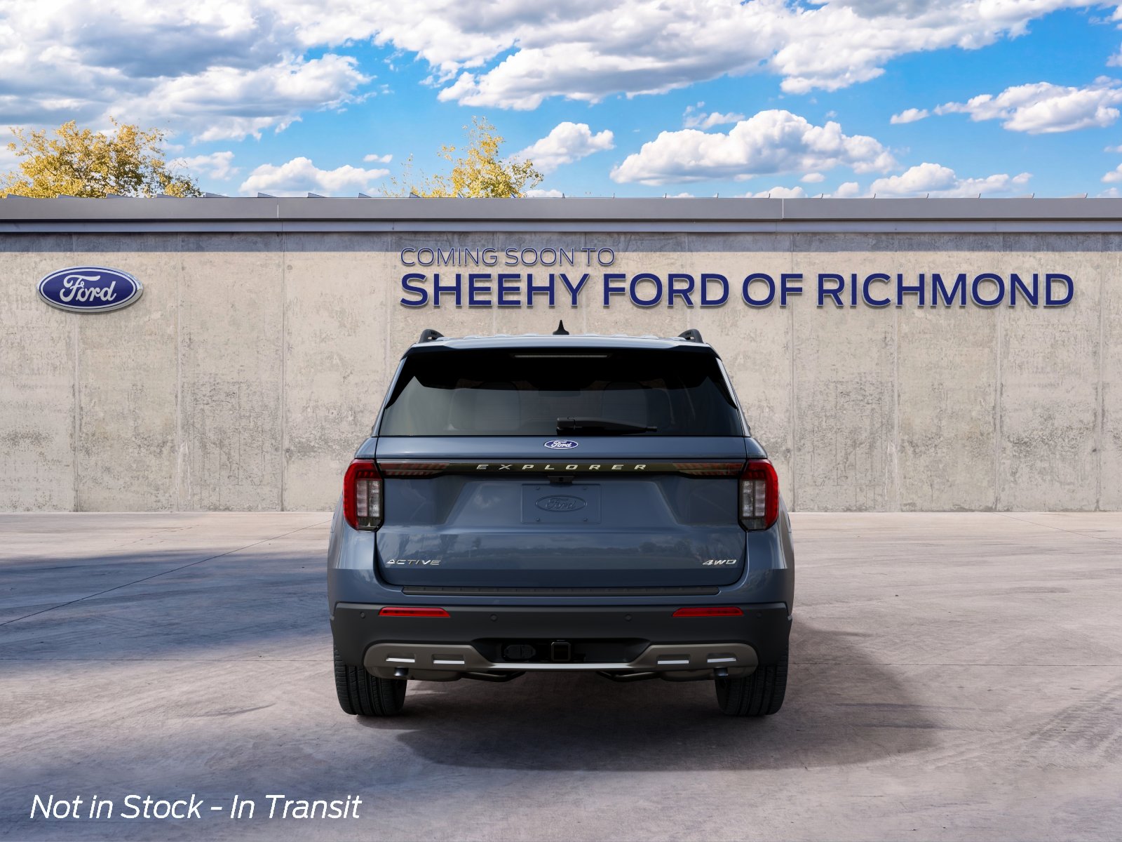 New 2027 Vapor Blue Metallic Ford Active image 5