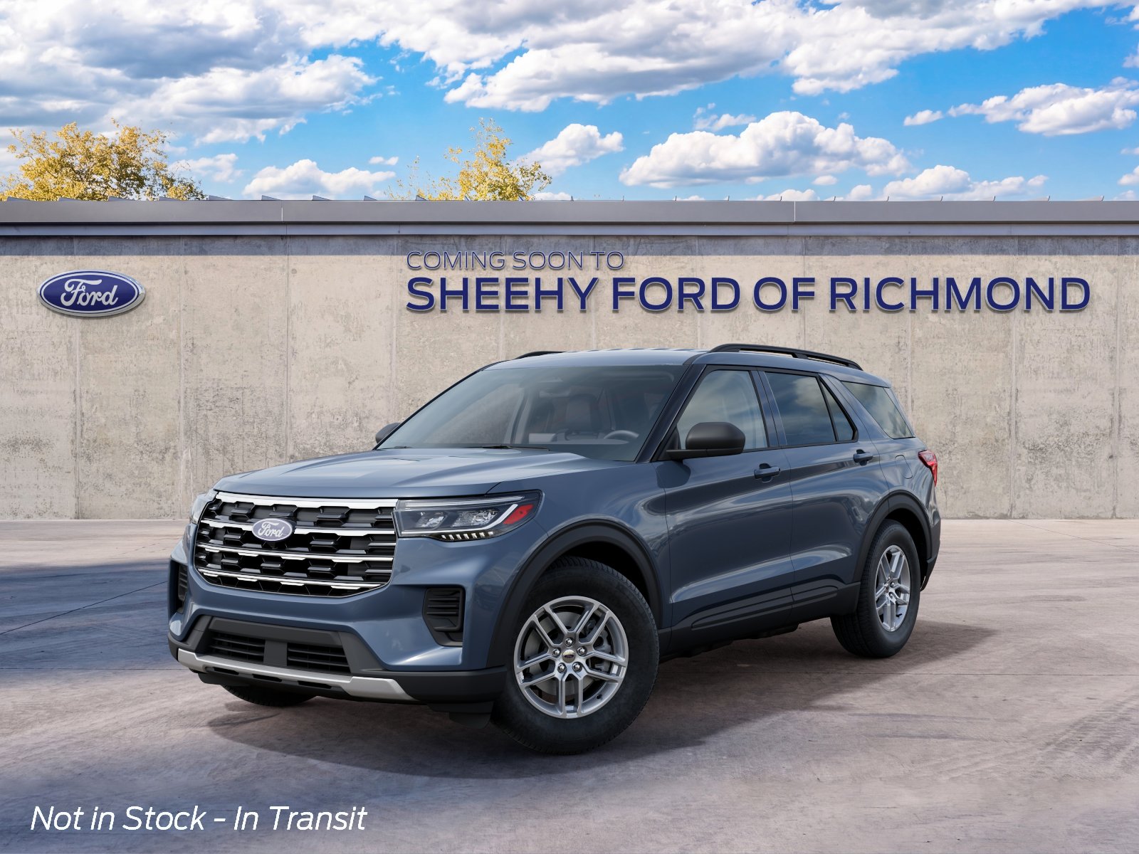New 2027 Vapor Blue Metallic Ford Active image 3