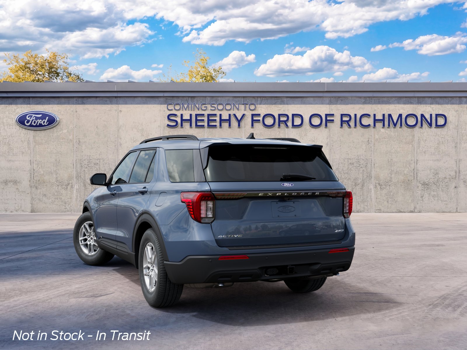 New 2027 Vapor Blue Metallic Ford Active image 4