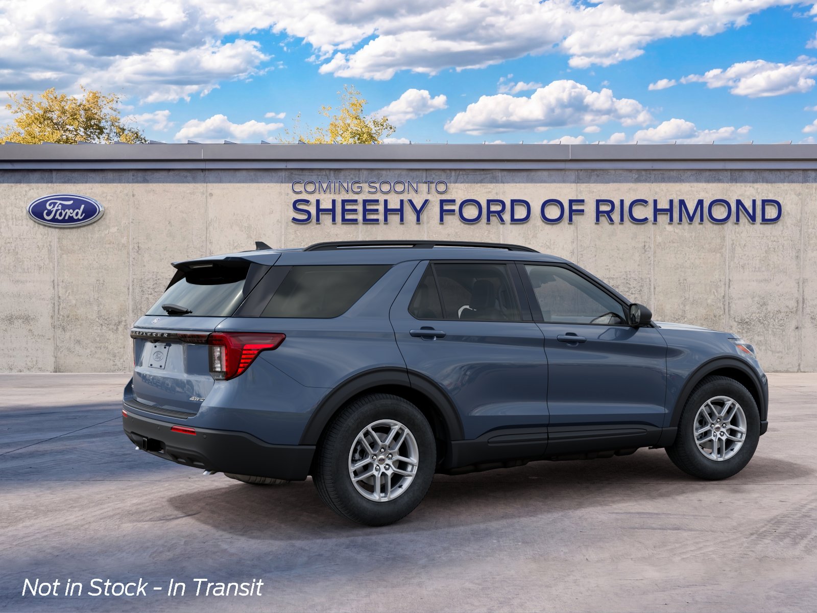 New 2027 Vapor Blue Metallic Ford Active image 6