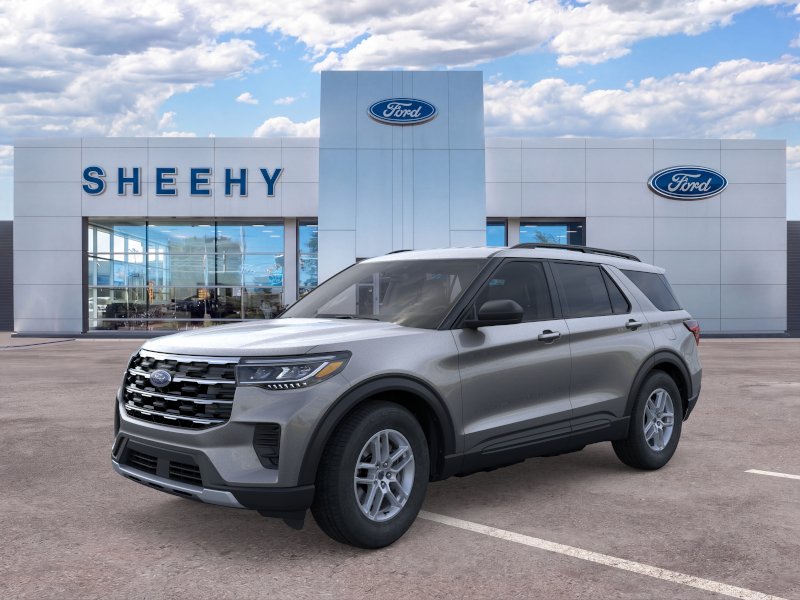 New 2026 Carbonized Gray Metallic Ford Active image 3