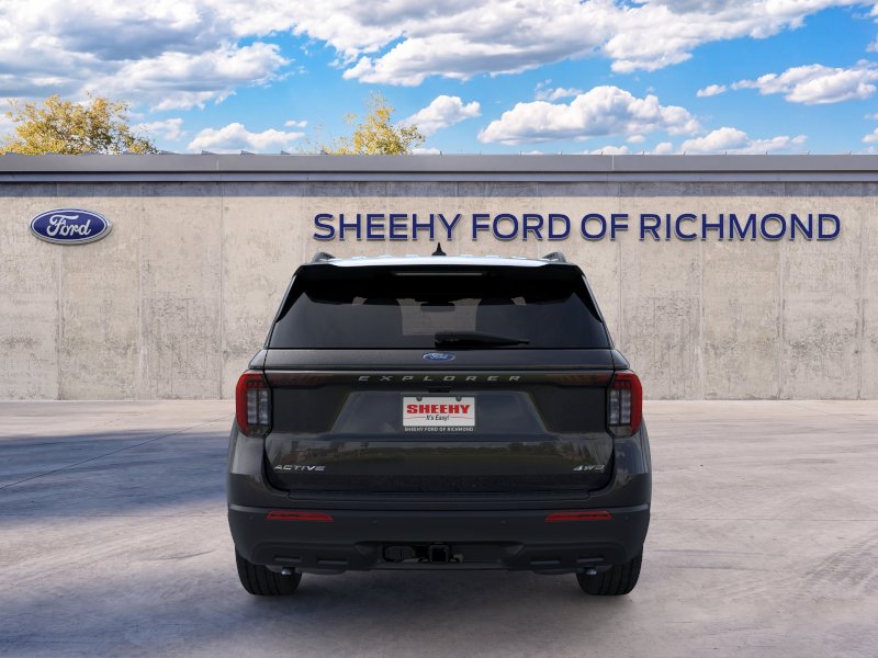 New 2025 Agate Black Metallic Ford Active image 6