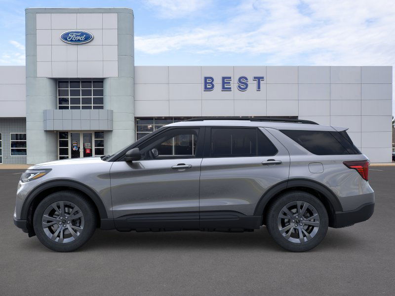 New 2026 Carbonized Gray Metallic Ford Active image 3