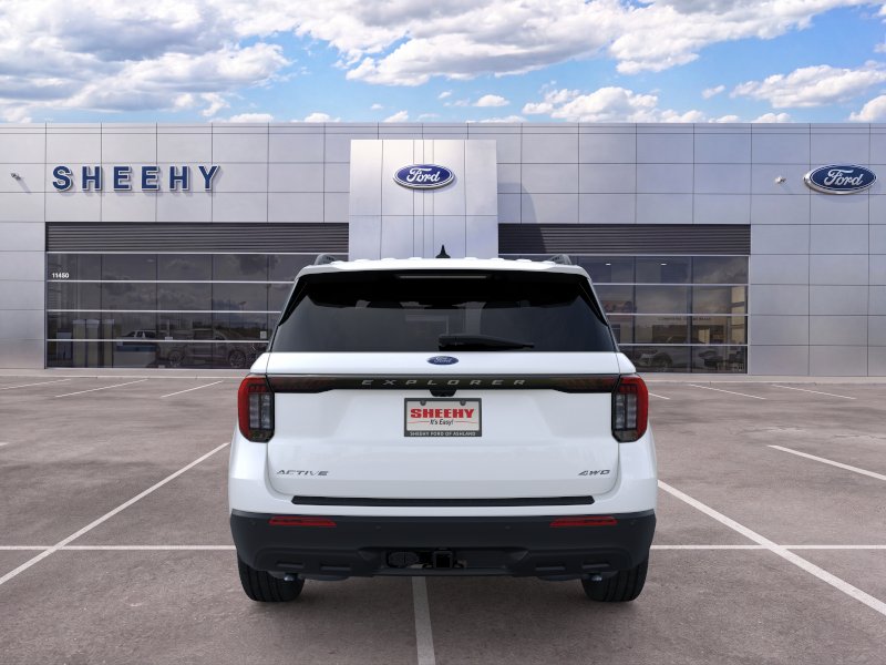 New 2026 Star White Metallic Tri-Coat Ford Active image 7