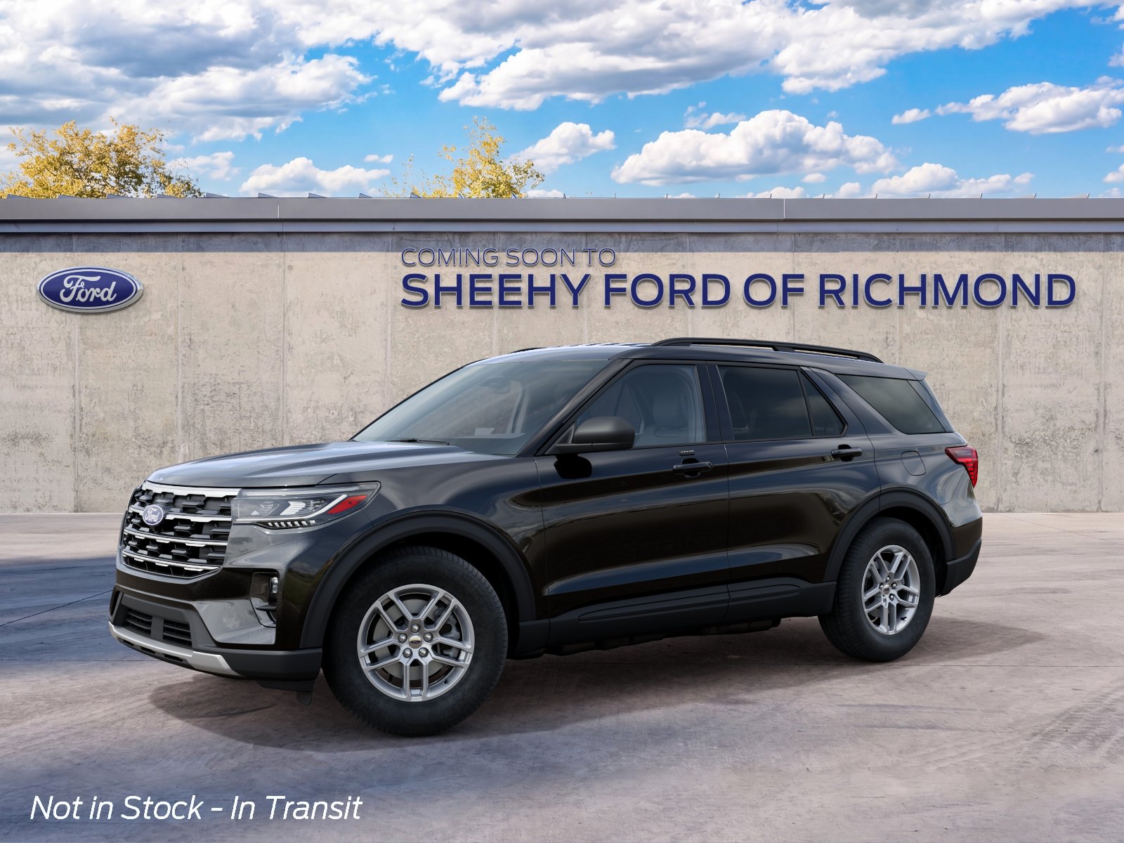 New 2027 Agate Black Metallic Ford Active image 2