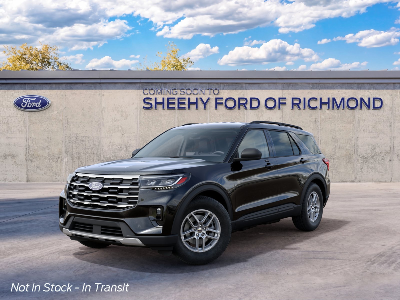 New 2027 Agate Black Metallic Ford Active image 3