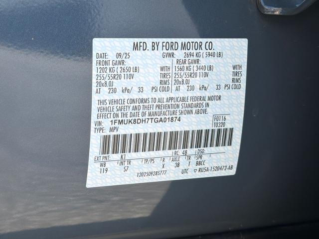 New 2026 Vapor Blue Metallic Ford Active image 74