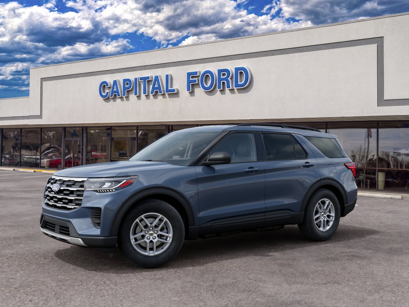 New 2027 Vapor Blue Metallic Ford Active image 26