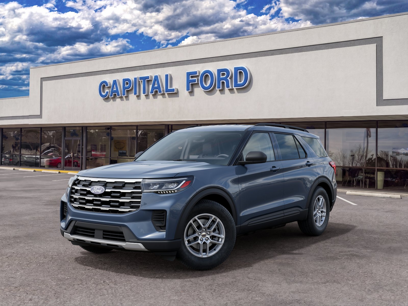 New 2027 Vapor Blue Metallic Ford Active image 27