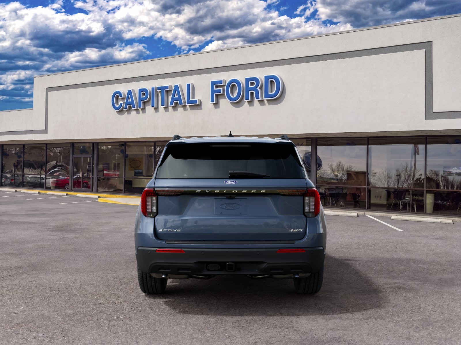 New 2027 Vapor Blue Metallic Ford Active image 32