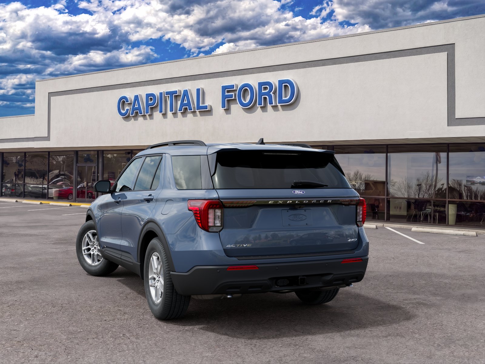 New 2027 Vapor Blue Metallic Ford Active image 33