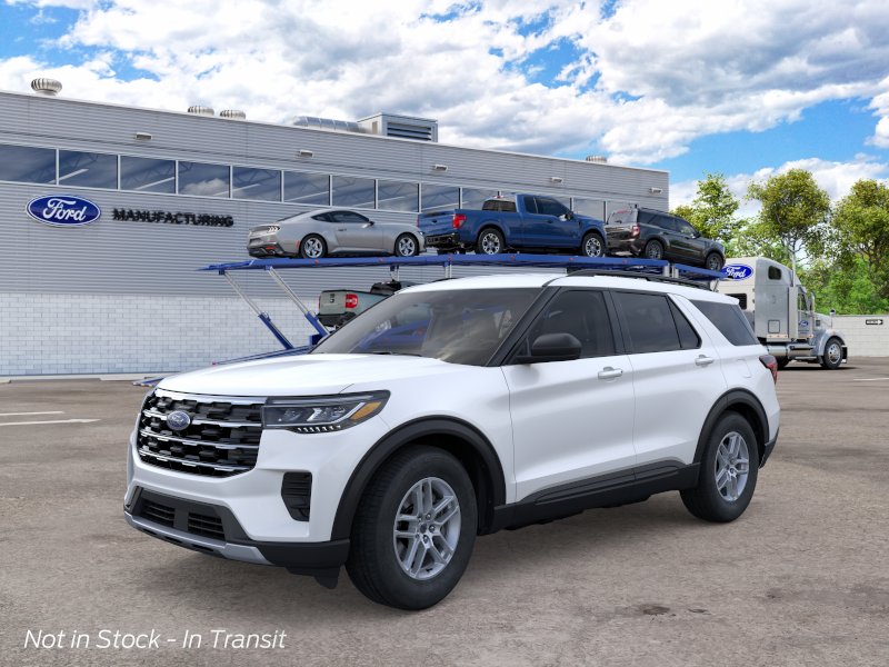 New 2026 Star White Metallic Tri-Coat Ford Active image 2