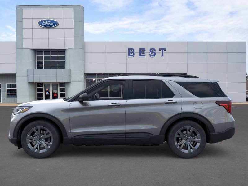 New 2026 Carbonized Gray Metallic Ford Active image 3
