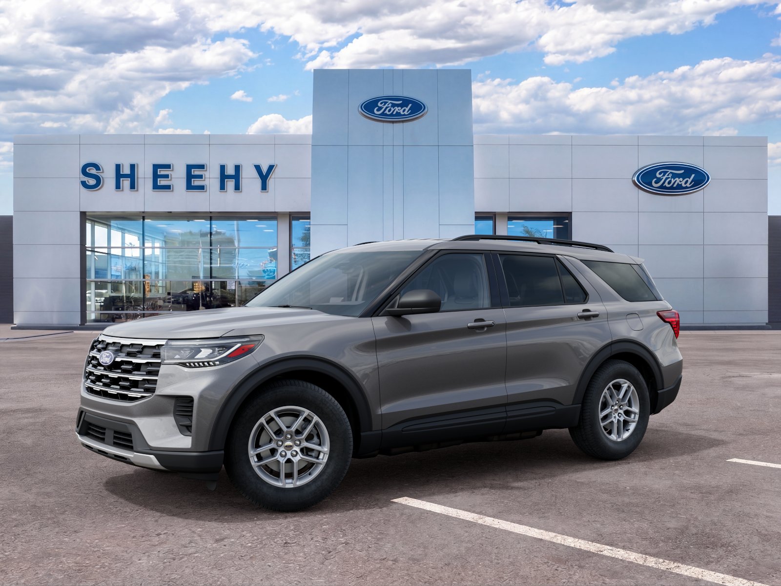 New 2027 Carbonized Gray Metallic Ford Active image 39
