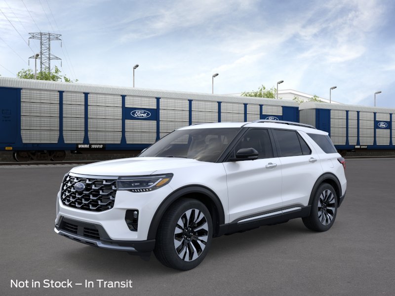 New 2026 Star White Metallic Tri-Coat Ford Platinum image 24