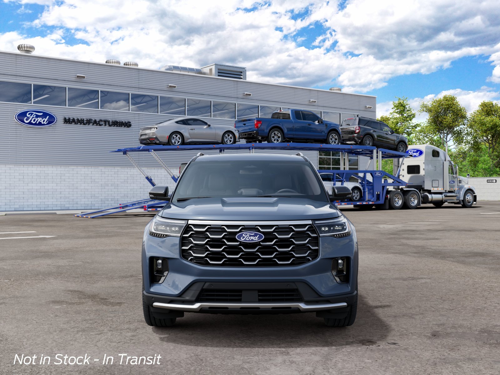 New 2027 Vapor Blue Metallic Ford Platinum™ image 2