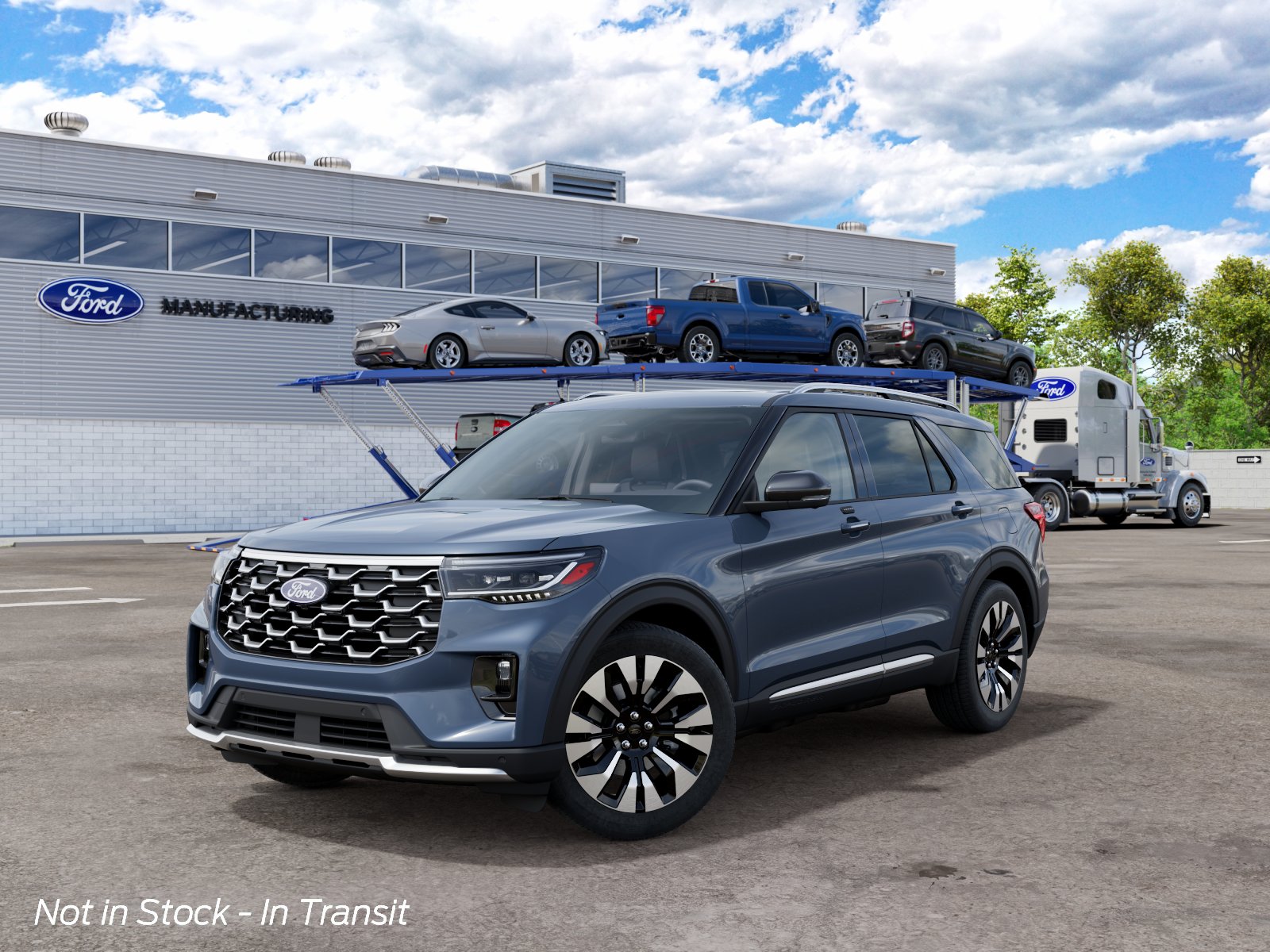 New 2027 Vapor Blue Metallic Ford Platinum™ image 4
