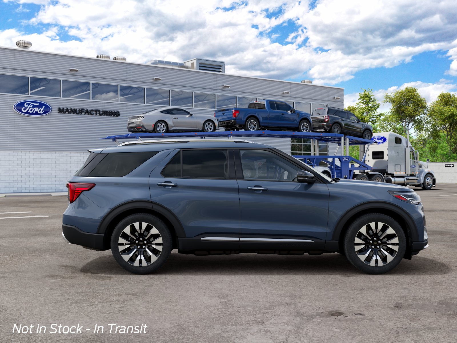 New 2027 Vapor Blue Metallic Ford Platinum™ image 8