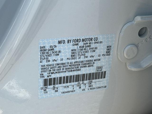 New 2026 Star White Metallic Tri-Coat Ford Platinum™ image 70