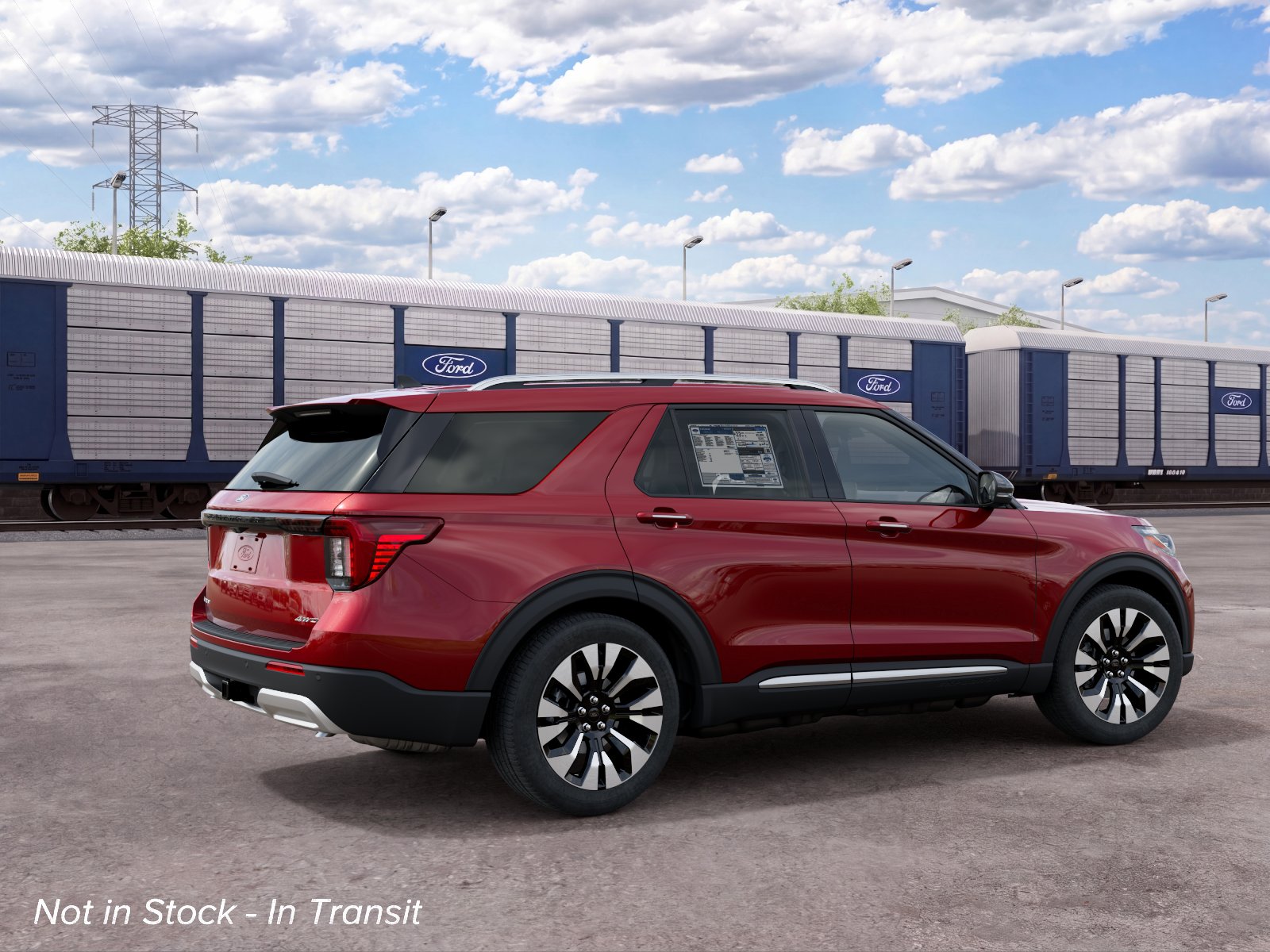 New 2027 Ruby Red Metallic Tinted Clearcoat Ford Platinum™ image 19