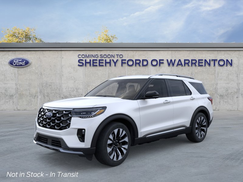 New 2026 Star White Metallic Tri-Coat Ford Platinum image 26
