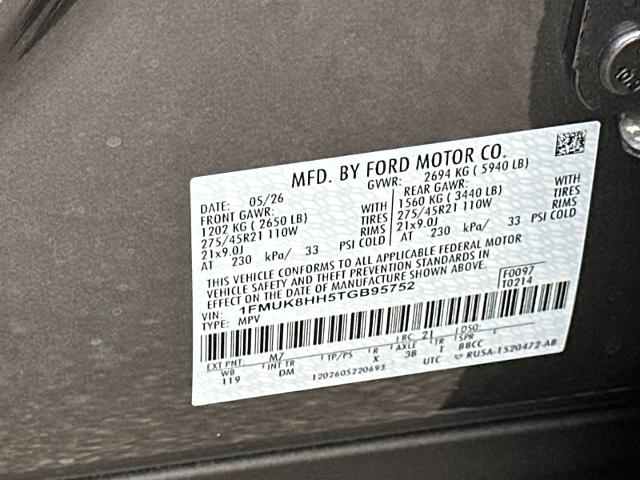New 2026 Carbonized Gray Metallic Ford Platinum™ image 70