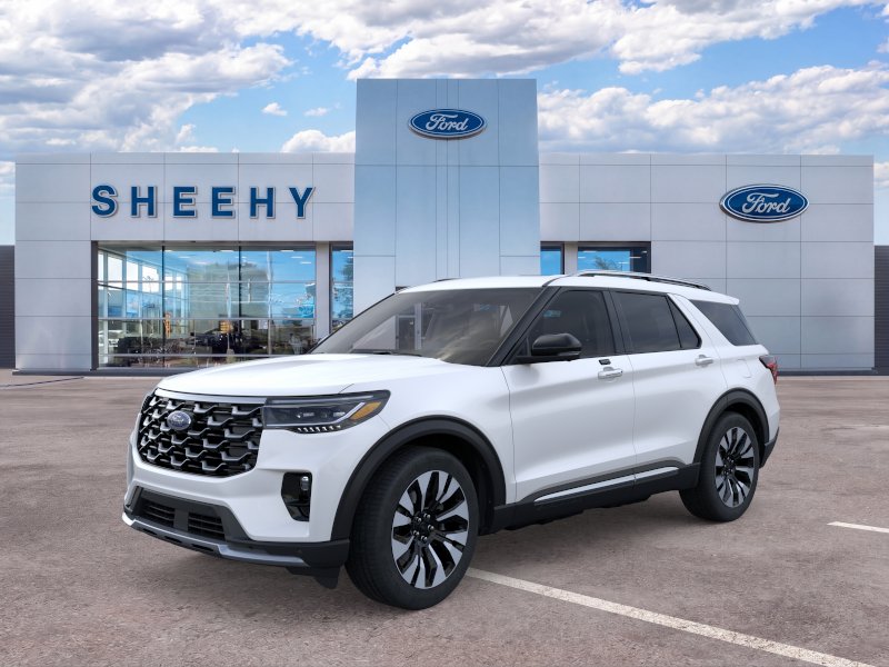 New 2026 Star White Metallic Tri-Coat Ford Platinum image 42