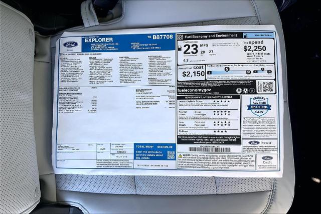 New 2026 Star White Metallic Tri-Coat Ford Platinum™ image 37