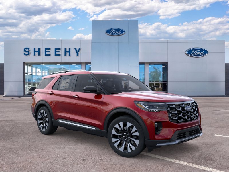 New 2026 Rapid Red Metallic Tinted Clearcoat Ford Platinum image 41