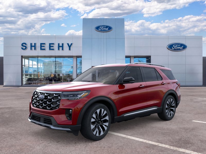 New 2026 Rapid Red Metallic Tinted Clearcoat Ford Platinum image 43