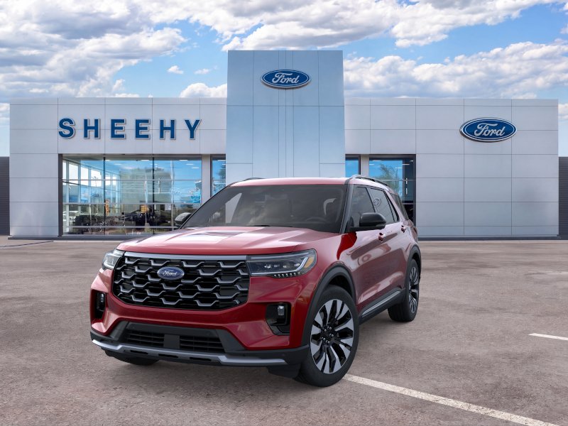 New 2026 Rapid Red Metallic Tinted Clearcoat Ford Platinum image 44
