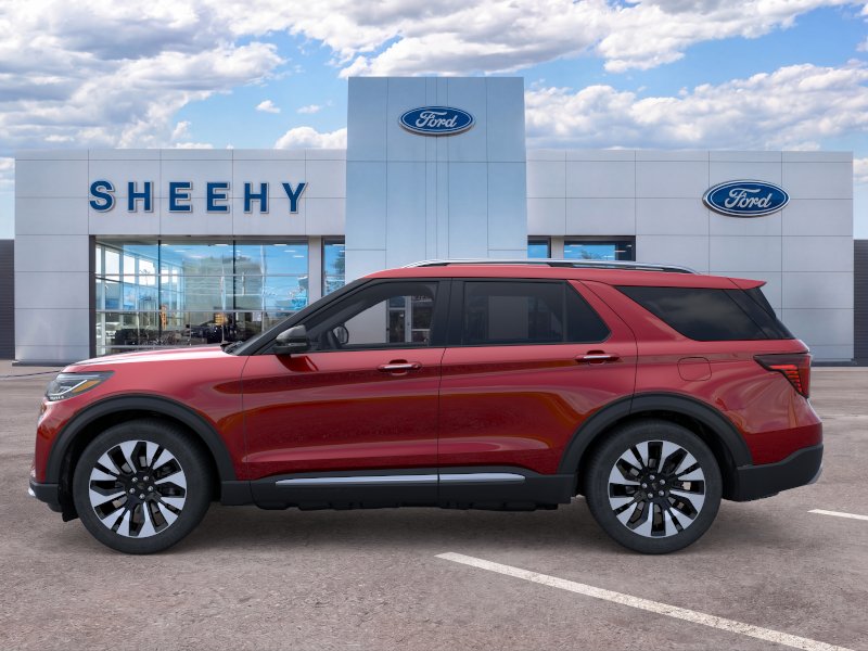 New 2026 Rapid Red Metallic Tinted Clearcoat Ford Platinum image 45